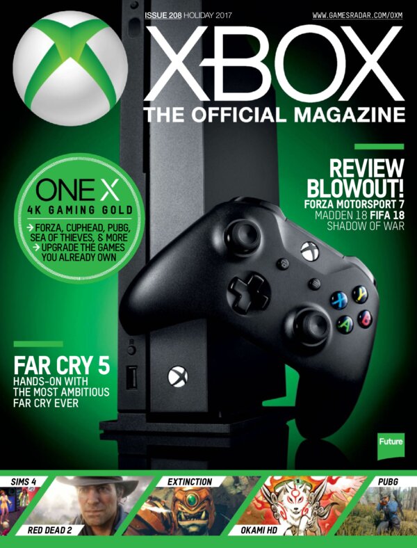 Official Xbox Magazine US   Issue 208 (Holiday 2017) cover